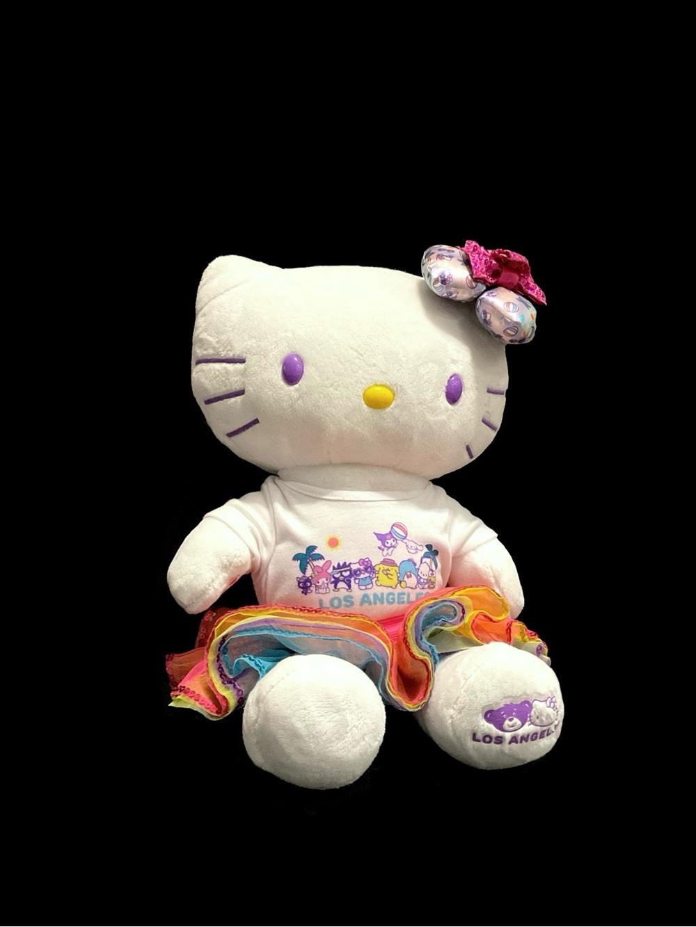 Hello Kitty x Build a Bear Los Angeles Plush Collectable
